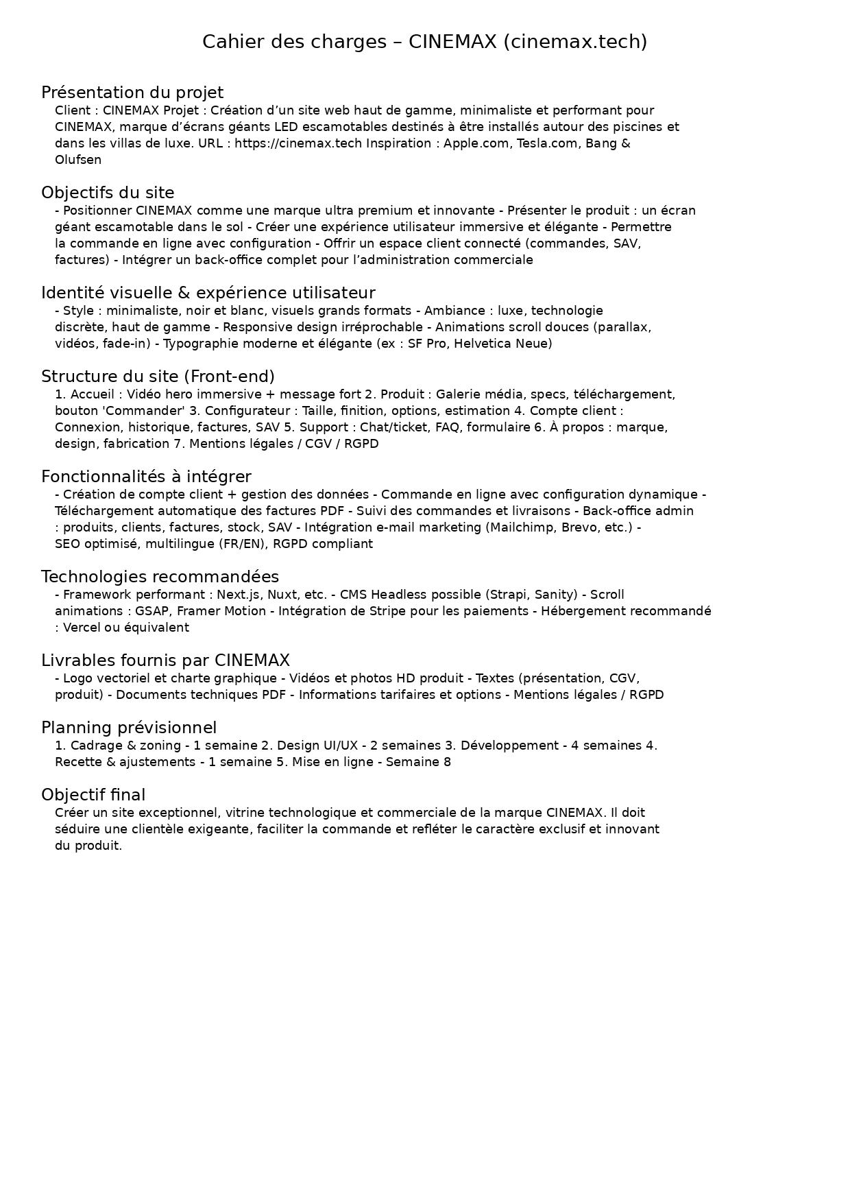 Salle de cinéma privée haut de gamme