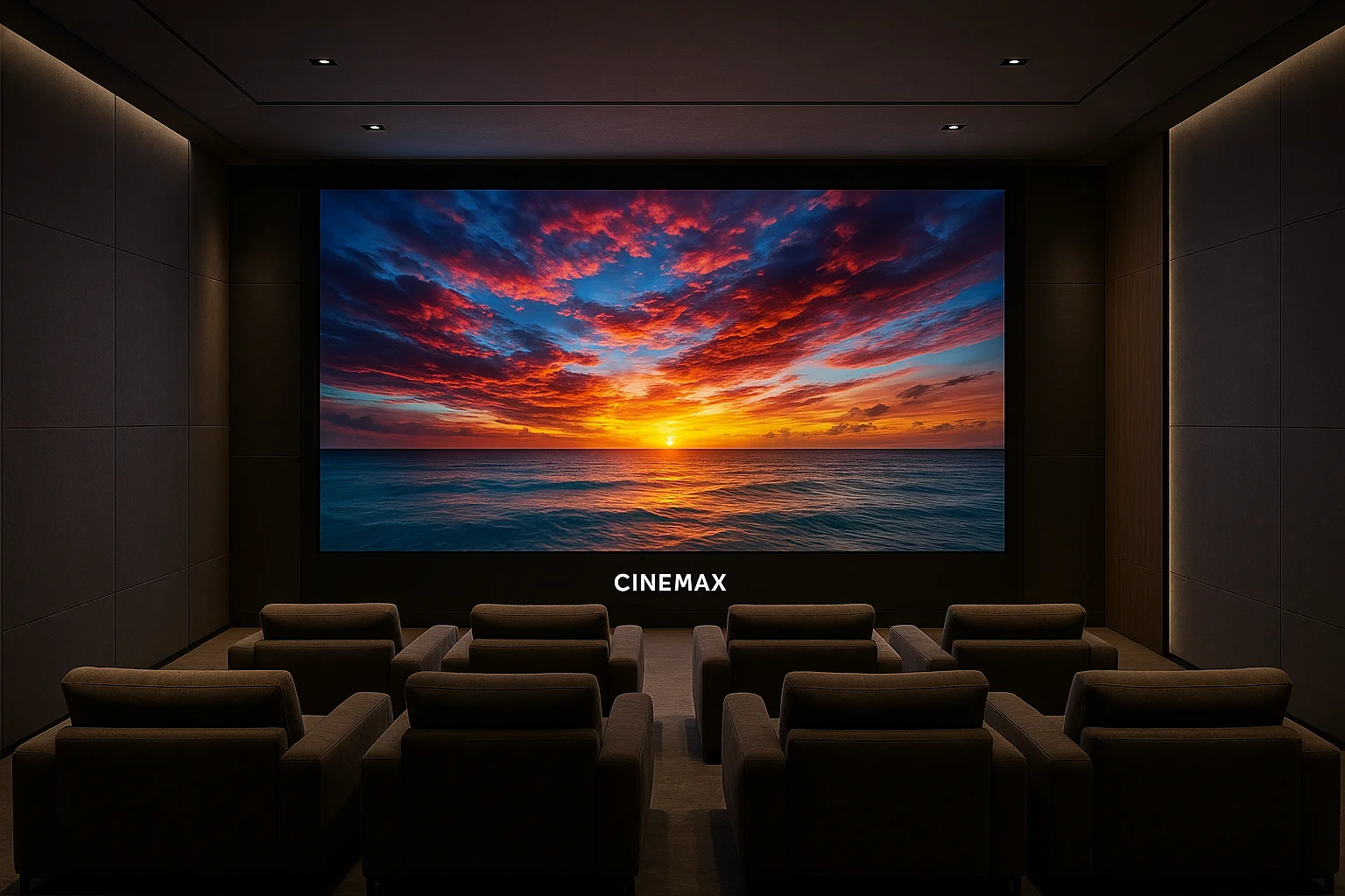 CINEMAX Indoor MicroLED 7m² — Penthouse — Genf, Schweiz